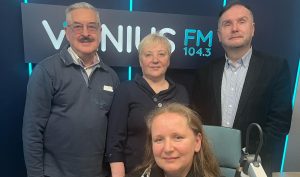 VILNIAUS RITMU. Kartu su pjesės aut. Andriumi Vaišniu, rež. Vyteniu Pauliukaičiu ir akt. Milda Mažėtyte‑Antanauskiene: dokumentinė drama „Apaštalė“ apie Feliciją Bortkevičienę
