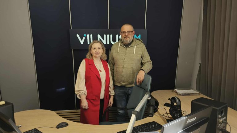 „Vakaro pokalbiai“ vedėjas Jonas Vitkauskas, viešnia Janina Sabaitė