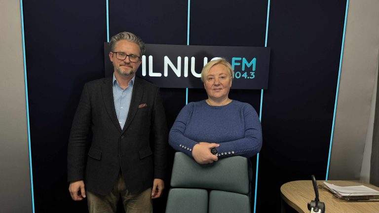 Medijų rėmimo fondo vadovas Ruslanas Iržikevičius. Laidos vedėja Jūratė Pilibaitienė