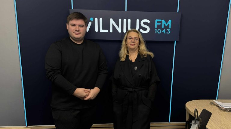 dr. Rūta Kačkutė Lietuvos nacionalinio muziejaus generalinė direktorė. Laidos vedėjas Ignas Smilgevičius