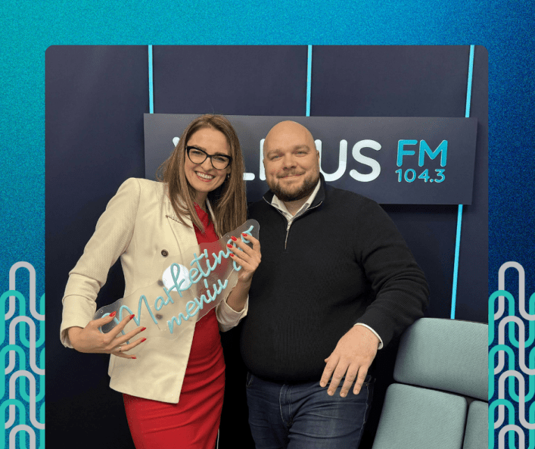 Marketingo ir verslo strategas - Radvilas Šeputis. Laidą veda Neringa Čeponė