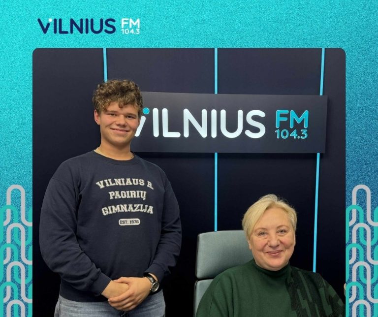 Organizacijos „Ne imti, bet duoti“ atstovas Dovydas Ovsenik. Laidą veda Jūratė Pilibaitienė