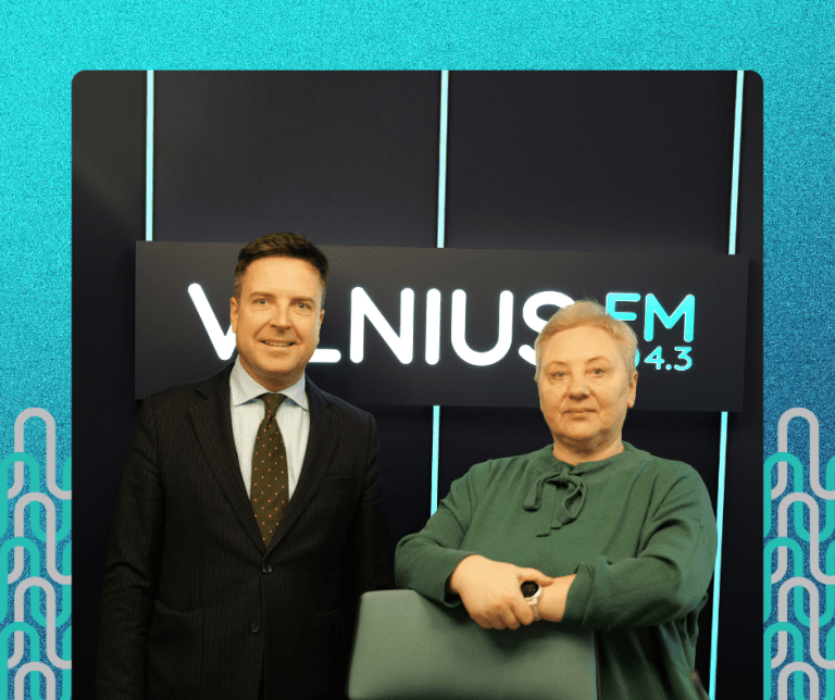 VšĮ Nacionalinio kraujo centro direktorius Daumantas Gutauskas . Laidą veda Jūratė Pilibaitienė