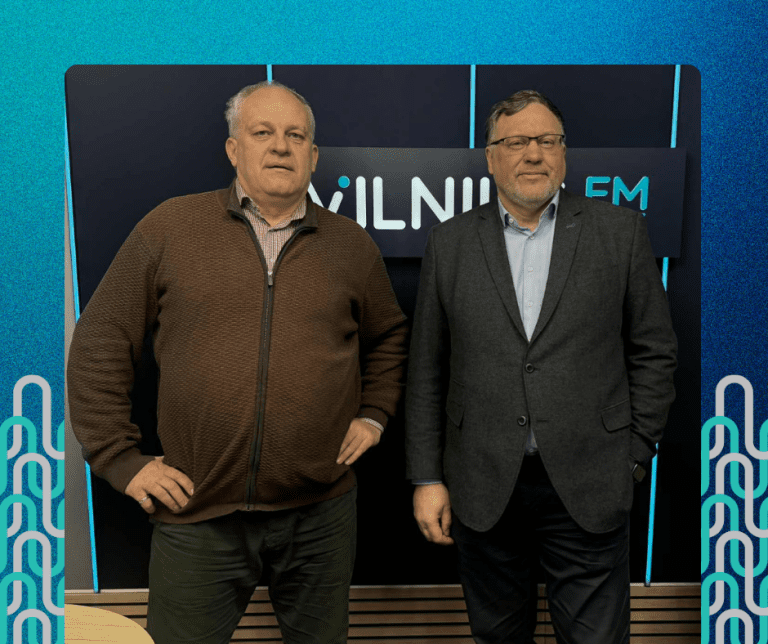 Evaldas Navickas - Vilniaus rajono poliklinikos direktorius . Laidą veda Tomas Juknevičius