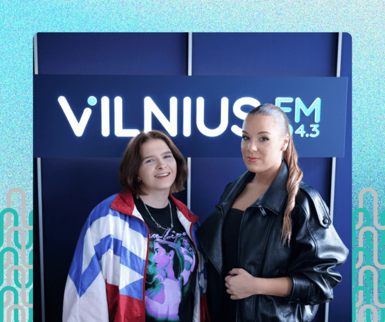 Dainininkė Nora Blu, laidoje Grojantis miestas
