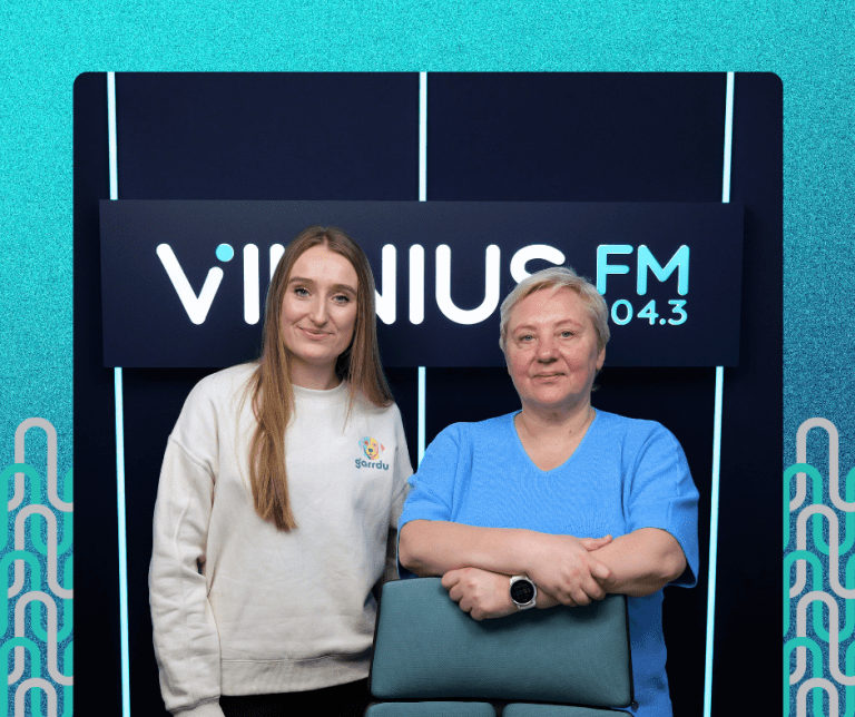 Gražina Vileikytė - Mickienė „Garrdu“ įkūrėja, laidoje Vilniaus ritmu