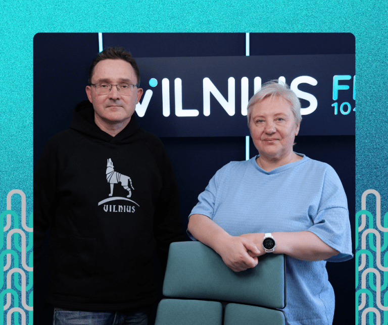dailininkas freskistas Vytautas Poška, laidoje Vilniaus ritmu