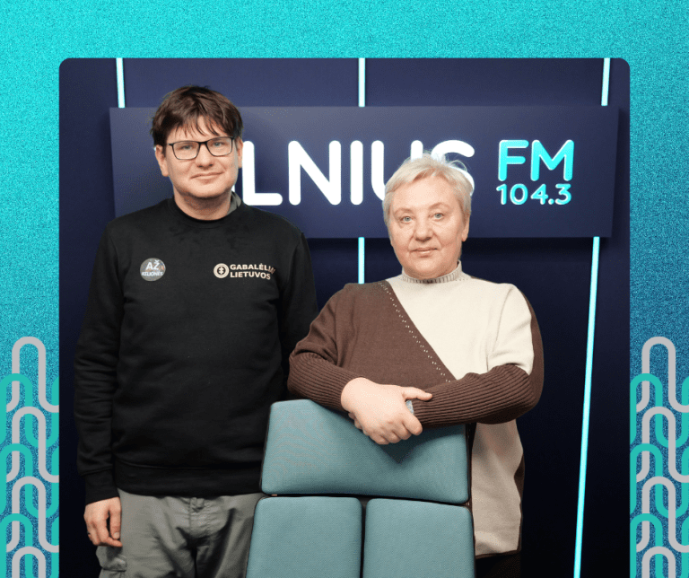 Augustinas Žemaitis - VšĮ Gabalėliai Lietuvos , laidoje Vilniaus ritmu