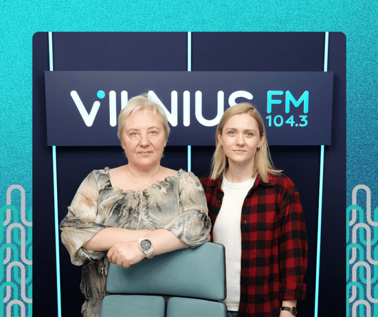 Inga Naujalė psichologė, laidoje Vilniaus ritmu