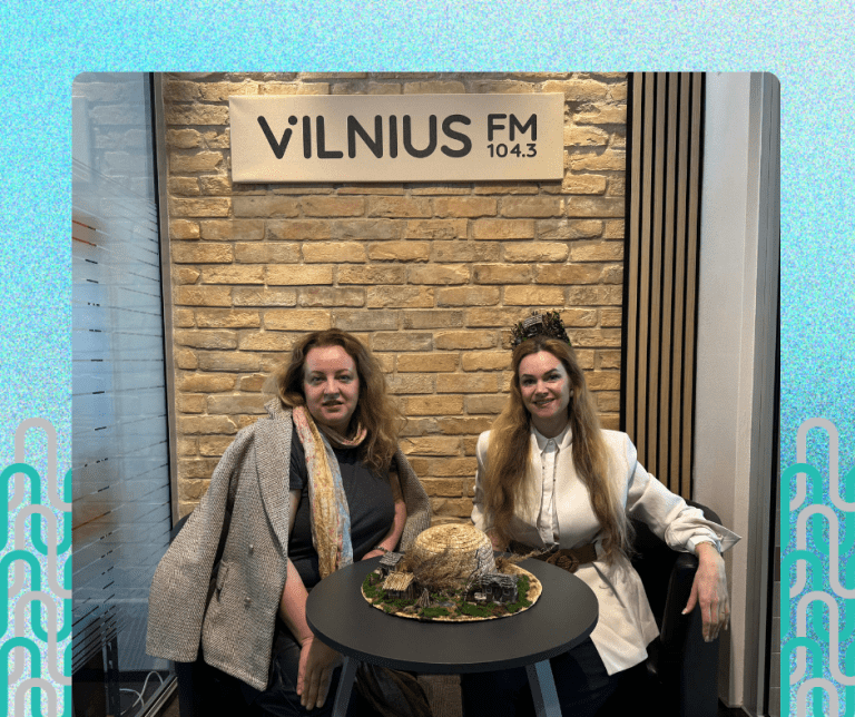 Projekto „Kaimelis minis“ autorė Agnė Trikštienė, laidoje Gyvenimo papartėliai