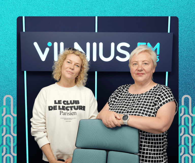 Režisiere Giedrė Genevičiūtė, laidoje Vilniaus ritmu