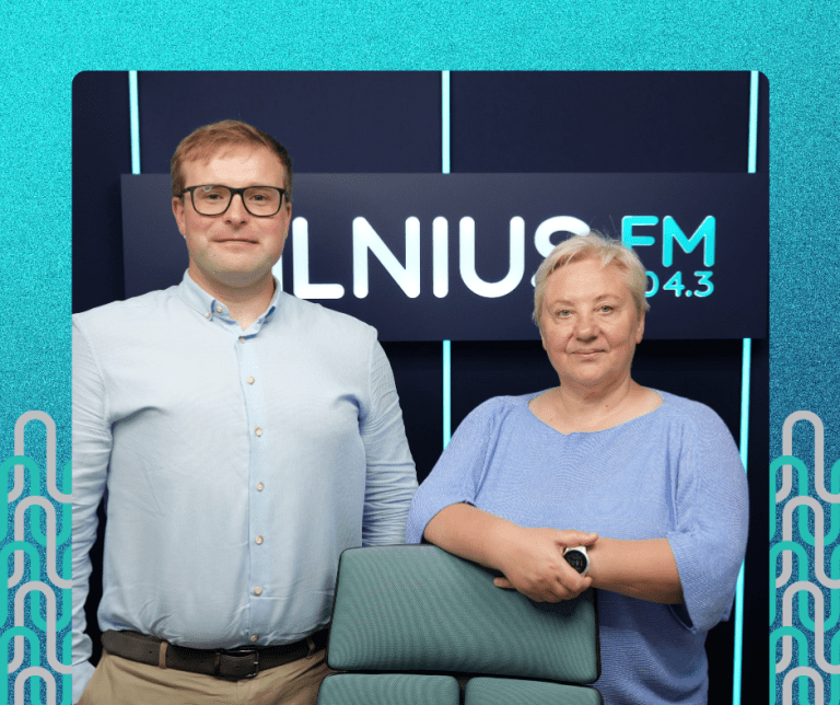 Oreivis Justinas Čižius, laidoje Vilniaus ritmu