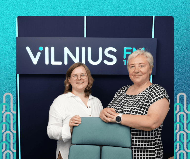 Agnė Daugėlaitė - Fabijoniškių seniūnė, laidoje Vilniaus ritmu
