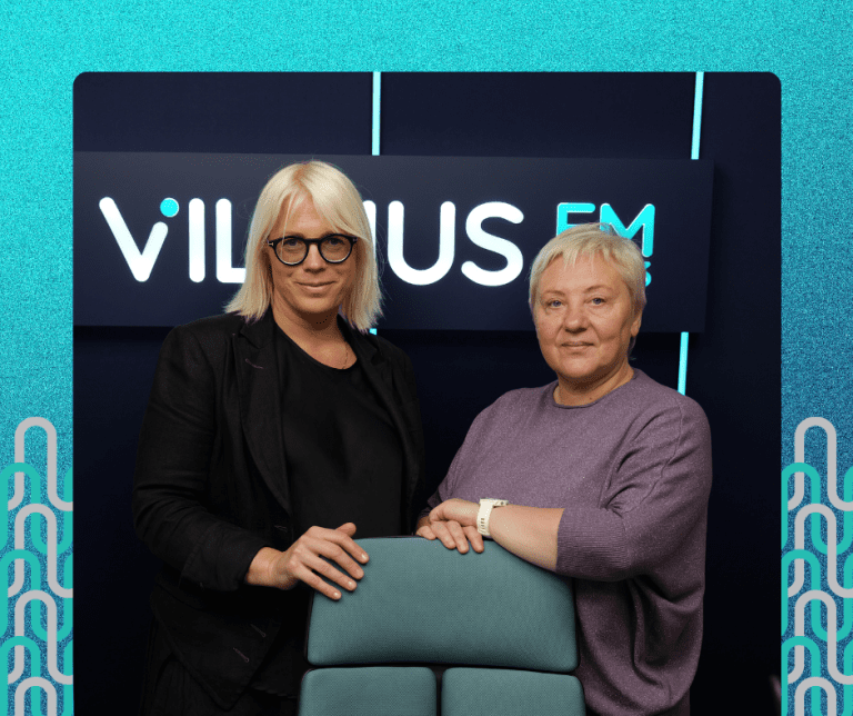 kongreso komunikacijos vadovė Jovita Valeikaitė-La Ferrera, laidoje Vilniaus ritmu