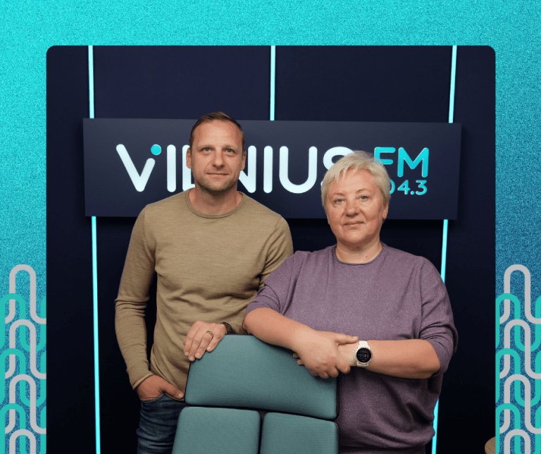 Ernestas Alėjūnas Teritorijų priežiūros projektų vadovas, laidoje Vilniaus ritmu