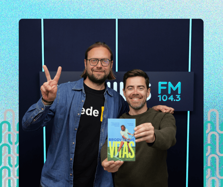 Tomas Ganusauskas - teniso tinklalaidės „13 geimas“ vedėjas., laidoje Labas, Vilniau!