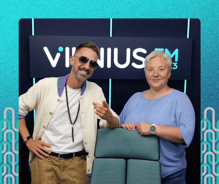 Atlikėjas Linas Adomaitis, laidoje Vilniaus ritmu