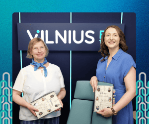 RAŠYTOJŲ VILNIUS. Liuda Matonienė: „Vilnius: meilės stotelės“