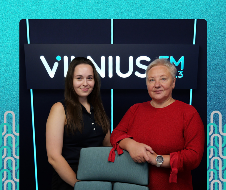 Vilniaus miesto savivaldybės atstovė Kotryna Grušauskaitė, laidoje Vilniaus ritmu