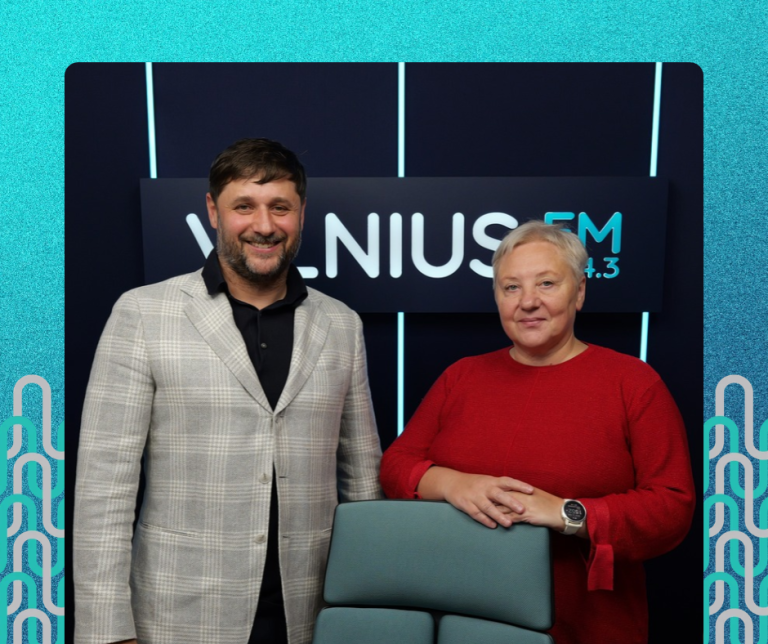 Freidesk vadovas Andrius Korvel, laidoje Vilniaus ritmu