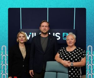 VILNIAUS RITMU. Tadas Valančius ir Jūratė Stankuvienė: jaunų specialistų startas darbo rinkoje